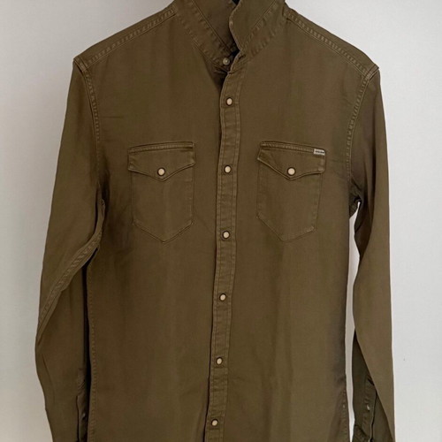 Jack and Jones shirt khaki size Large like new