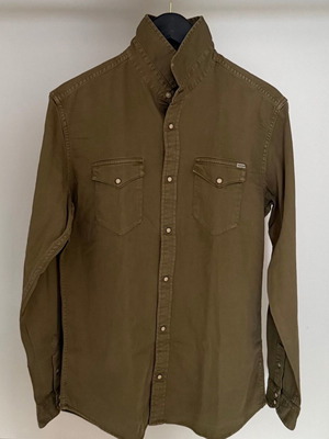 Jack and Jones shirt khaki size Large like new