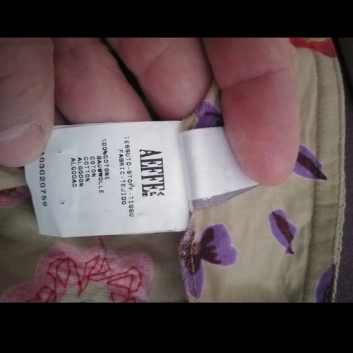 Alberta Ferretti collectible pants like new, hand-embroidered with beads, XL