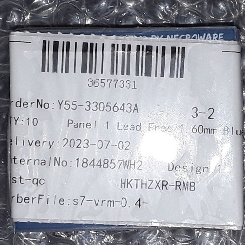 Socket 7 VRM Rev 0.4 PCBs new, pack of 10 blue