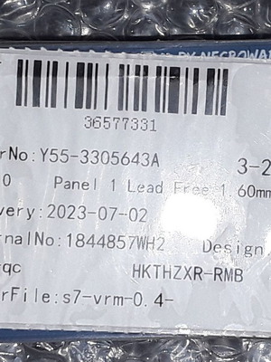 Socket 7 VRM Rev 0.4 PCBs new, pack of 10 blue