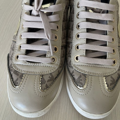 Emporio Armani sneakers like new, beige, size 38