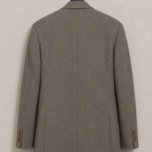 Tombolini men's blazer made in Italy, like new, 100% virgin wool taupe