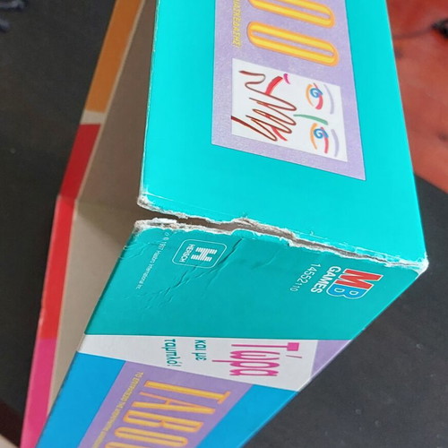 Taboo board game like new, missing hourglass