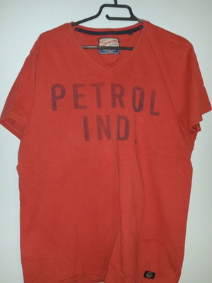 PETROL INDUSTRIES ΑΝΔΡΙΚΟ T-SHIRT ΜΕ V ΣΕ ΜΕΓΕΘΟΣ LARGE
