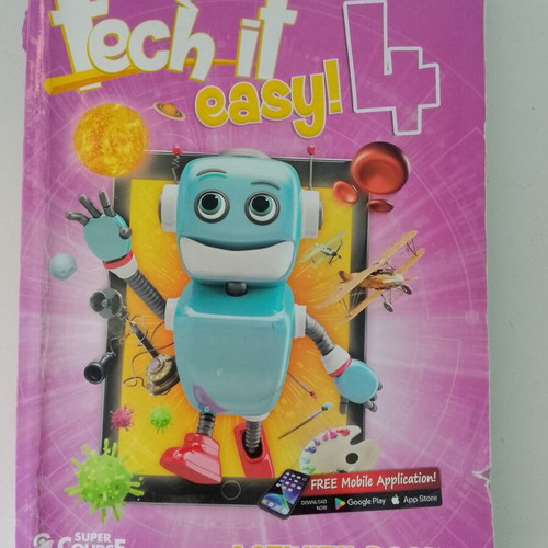 Tech It Easy 4 used book set with i-book CD