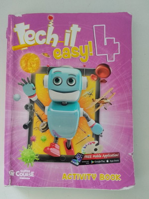 Tech It Easy 4 used book set with i-book CD