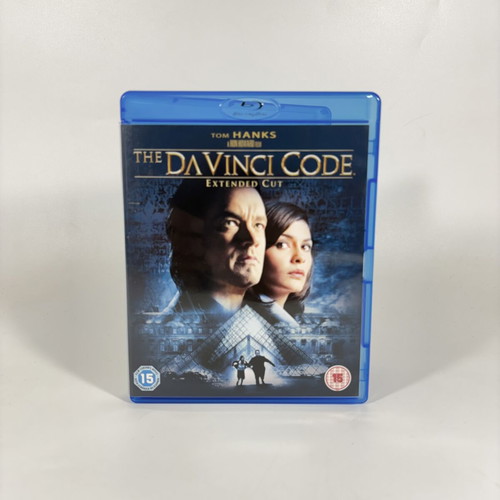 The Da Vinci Code Extended Cut Blu-ray like new with English subtitles