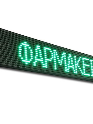 Led επιγραφή 135x20 cm με λευκό φωτισμό και WiFi
