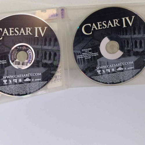 Caesar IV PC game used, 2 CDs