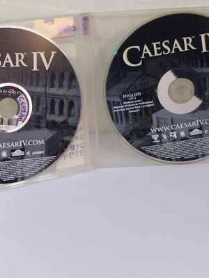 Caesar IV PC game used, 2 CDs