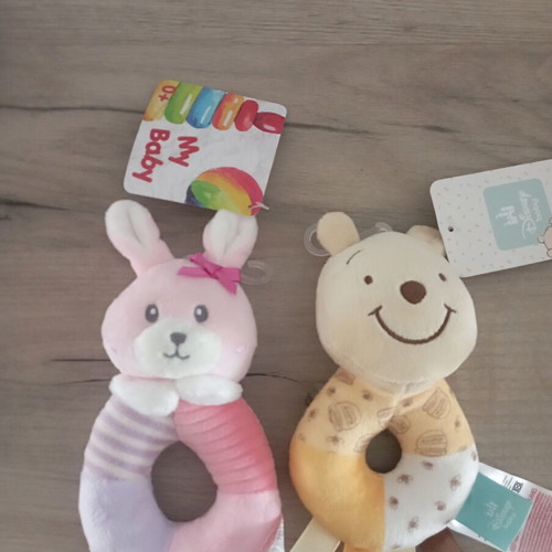 Rattles new, set of two baby toys