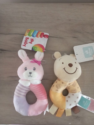 Rattles new, set of two baby toys