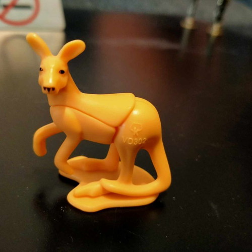 Kangaroo figure from Kinder