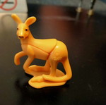 Kangaroo figure from Kinder
