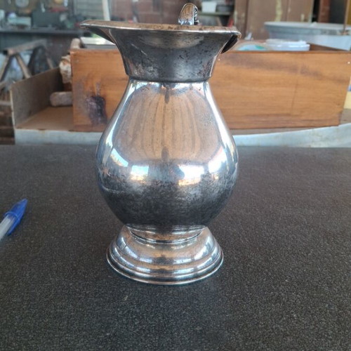 Silver-plated used, 17 cm height, Lambidis