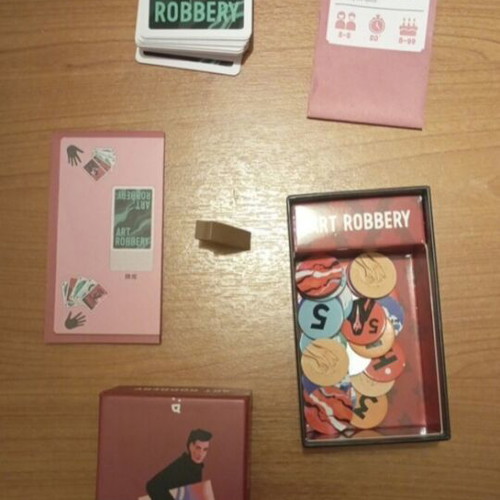 Art Robbery board game like new