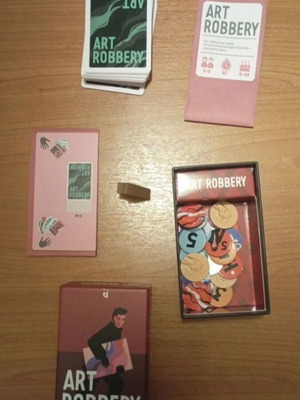 Art Robbery board game like new