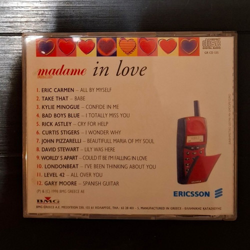 In Love CD compilation used, pop ballads