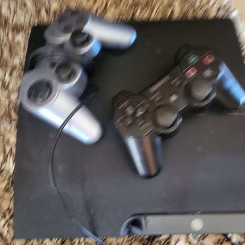Playstation 3 used with 3 controllers