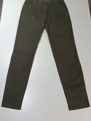 H&M Хаки панталон като нов, удобна кройка, размер XS