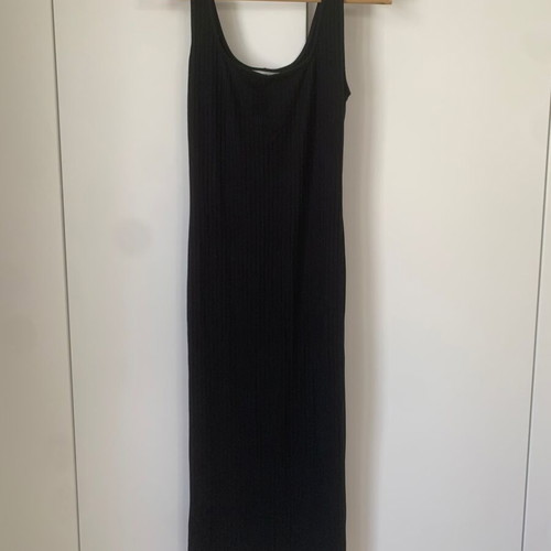 Zara fitted black dress like new, size M