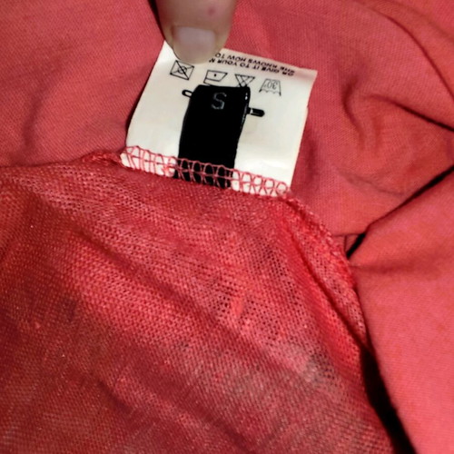 Edward Jeans Coral Top like new, size S, 100% linen and cotton