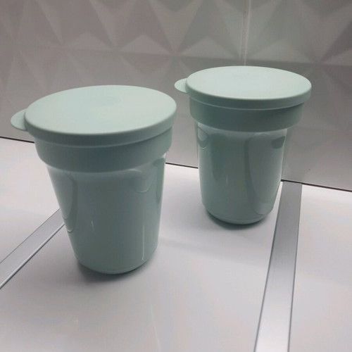 Tupperware Aloha 470ml glass set new