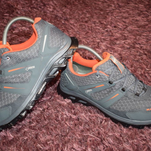Mammut MTR 71 Low Gore Tex men's sports shoes like new, size 43.5, gray and orange