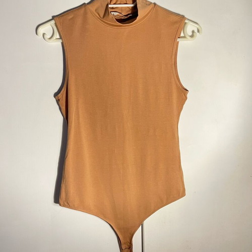 Brown Pink Woman bodysuit like new, size M