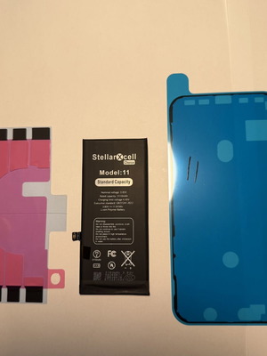 iPhone 11 battery new, high quality with repair accessories