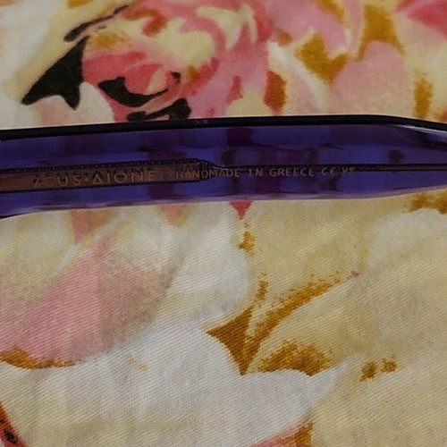ZEUS+DIONE sunglasses, blue and purple