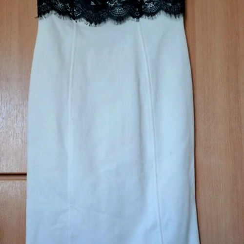 Cinema dress like new, black and white, size S