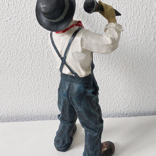 Stan Laurel Slim Figure vintage, used, 41 cm