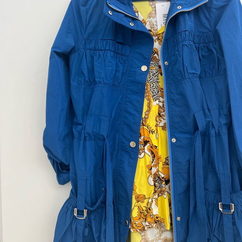 Spring Trenchcoat blue like new, size L