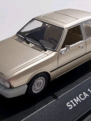 Simca 1307 1977 model collection like new, scale 1:43