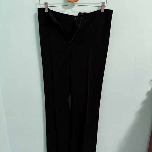 Black fabric pants Fashion Trend International used, size L 40 12