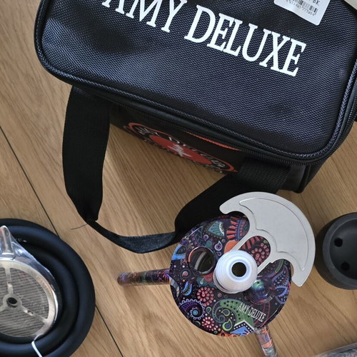 Amy Deluxe hookah new, portable funky tribal design