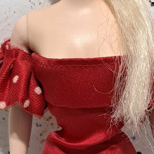 Barbie Dolls of the World Princess of the Danish Court used with flaws