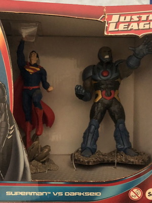 Justice League Superman vs Darkseid Schleich συλλεκτικό σετ σαν καινούργιο
