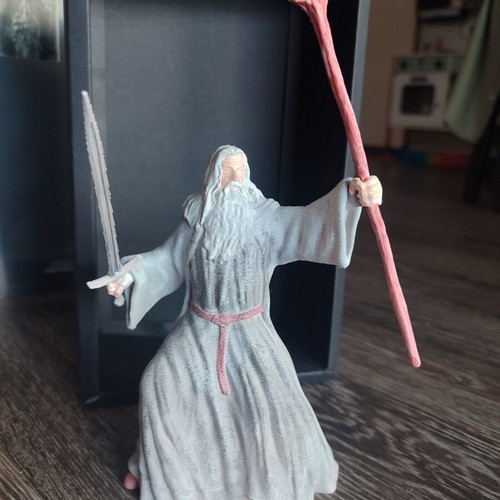 Gandalf the Grey handmade painted figure like new