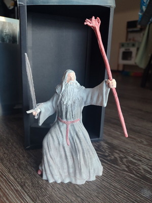 Gandalf the Grey handmade painted figure like new