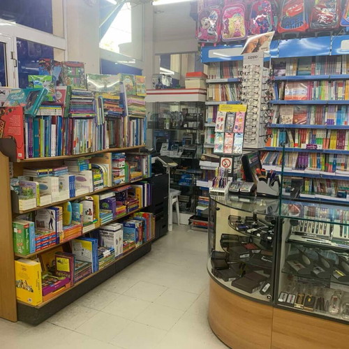 Professional Store Shelves like new, metal and wood by Spider and Voyatzoglou