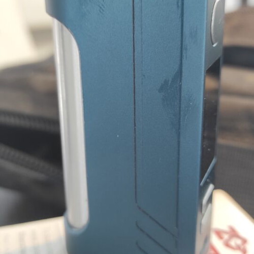 ZQ Essent Pacific Blue Mod like new, 80W, 18650 battery