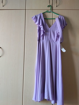 Queen Fashion women's dress, purple, size M
