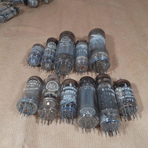 Siemens Valvo Ultron Telefunken Vacuum Tubes used