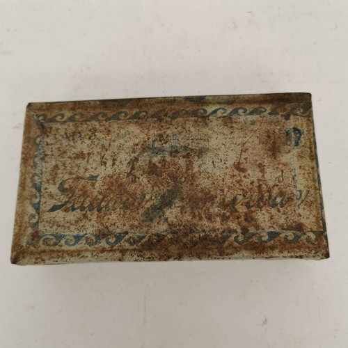 Stamp ink box used
