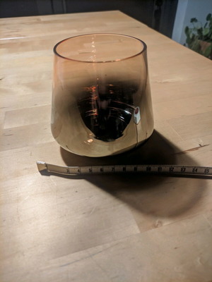 Glass jar like new