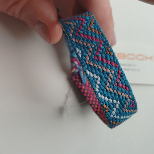 Woven Boho Friendship Bracelet new with tags, turquoise colors