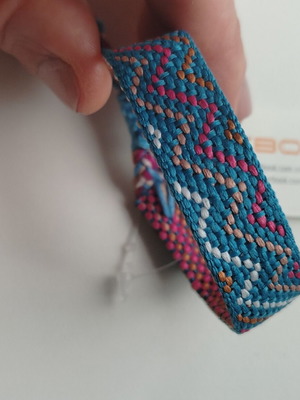 Woven Boho Friendship Bracelet new with tags, turquoise colors